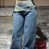 Luxury ladies boyfriend jeans In different designs