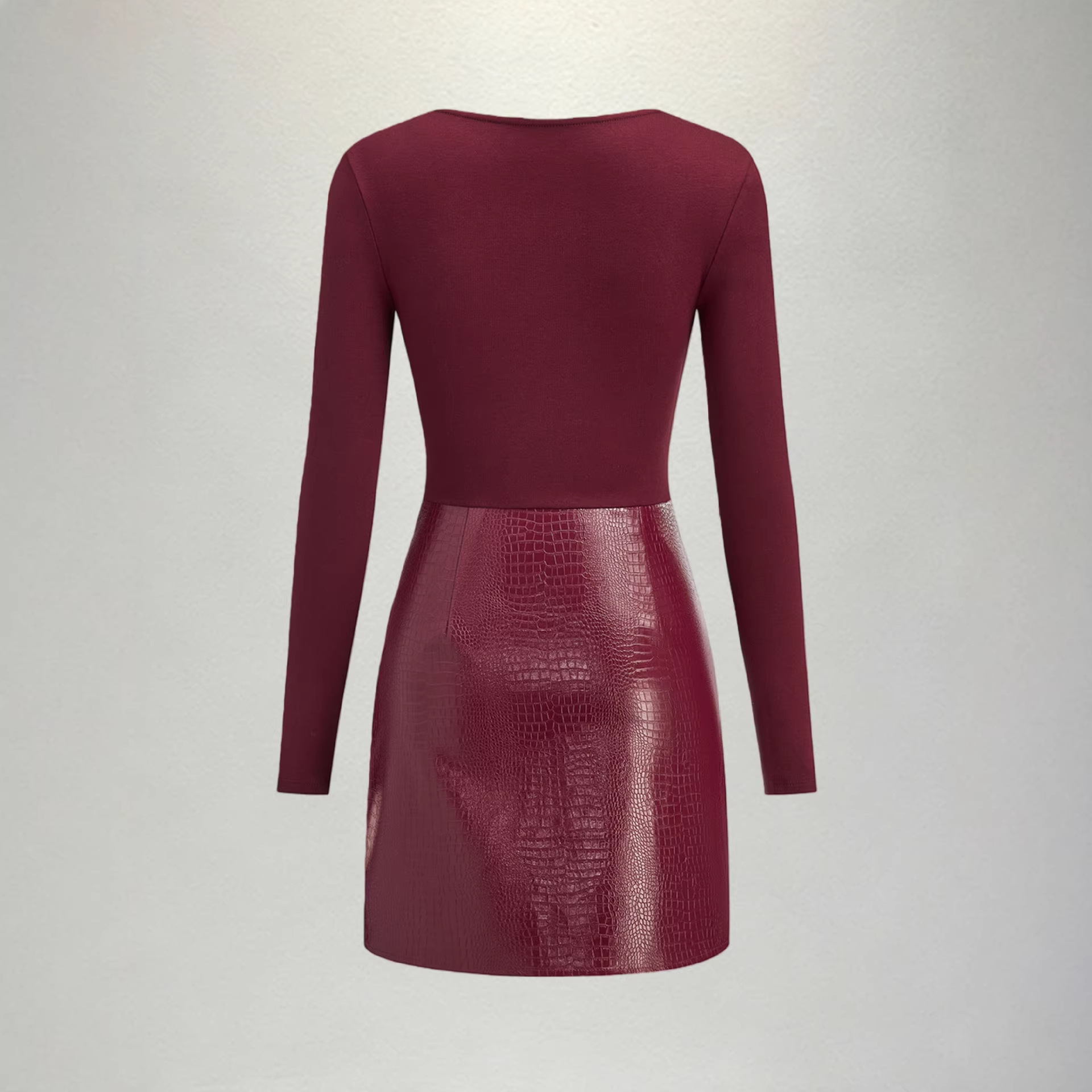 European And American-style Patchwork Dress For Women - Image 4