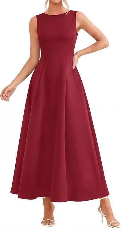 Womens Slim-Fit Long Casual Vest Dress - Image 5