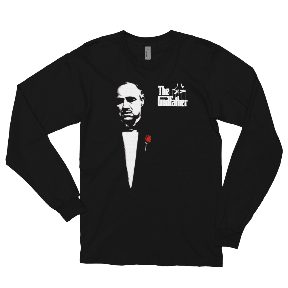 The Godfather 1972 Movie Don Corleone Long Sleeve Shirt - Image 7