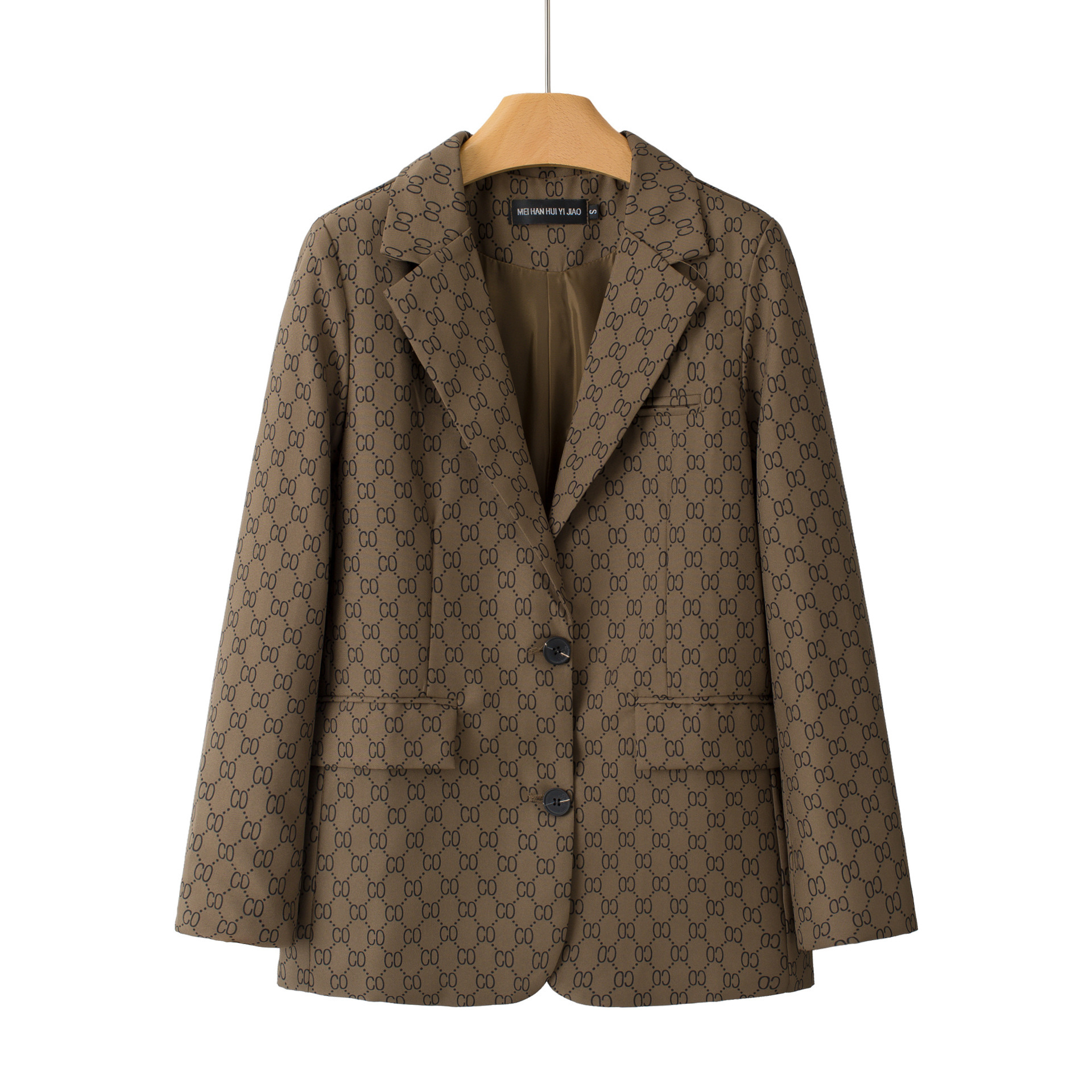 New Womens Casual Chic Plaid Coat - Image 2
