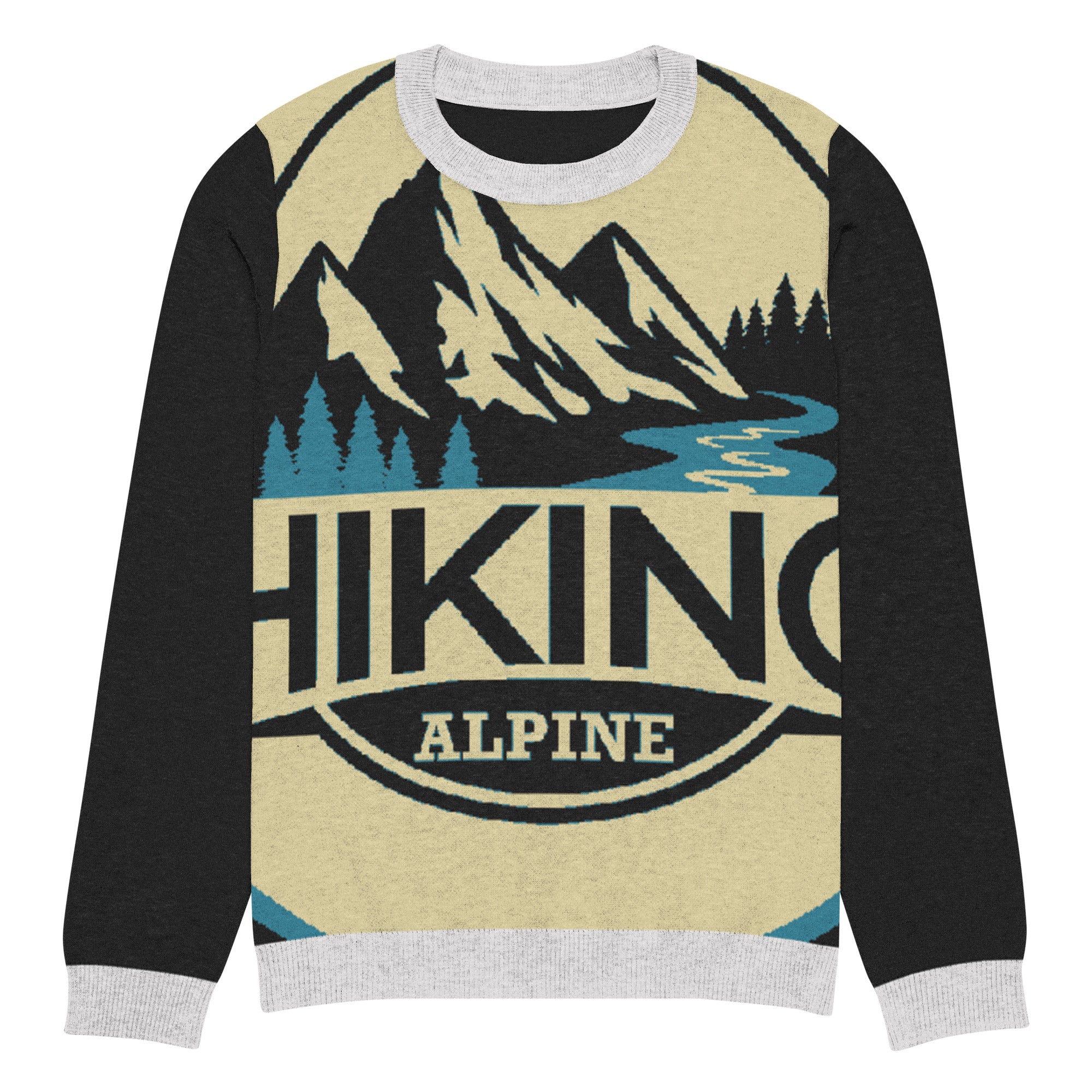 Hiking Alpine Knitted crew neck sweater - Image 13