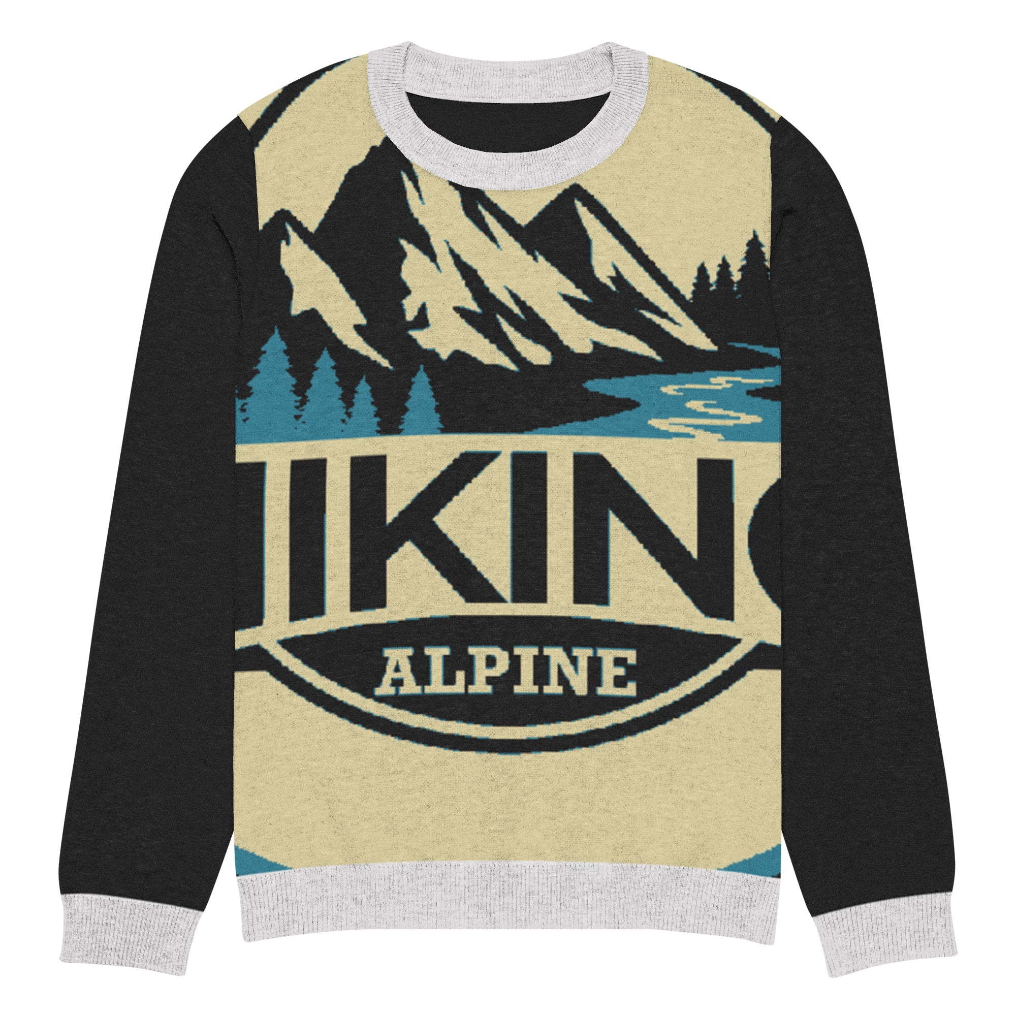 Hiking Alpine Knitted crew neck sweater - Image 10