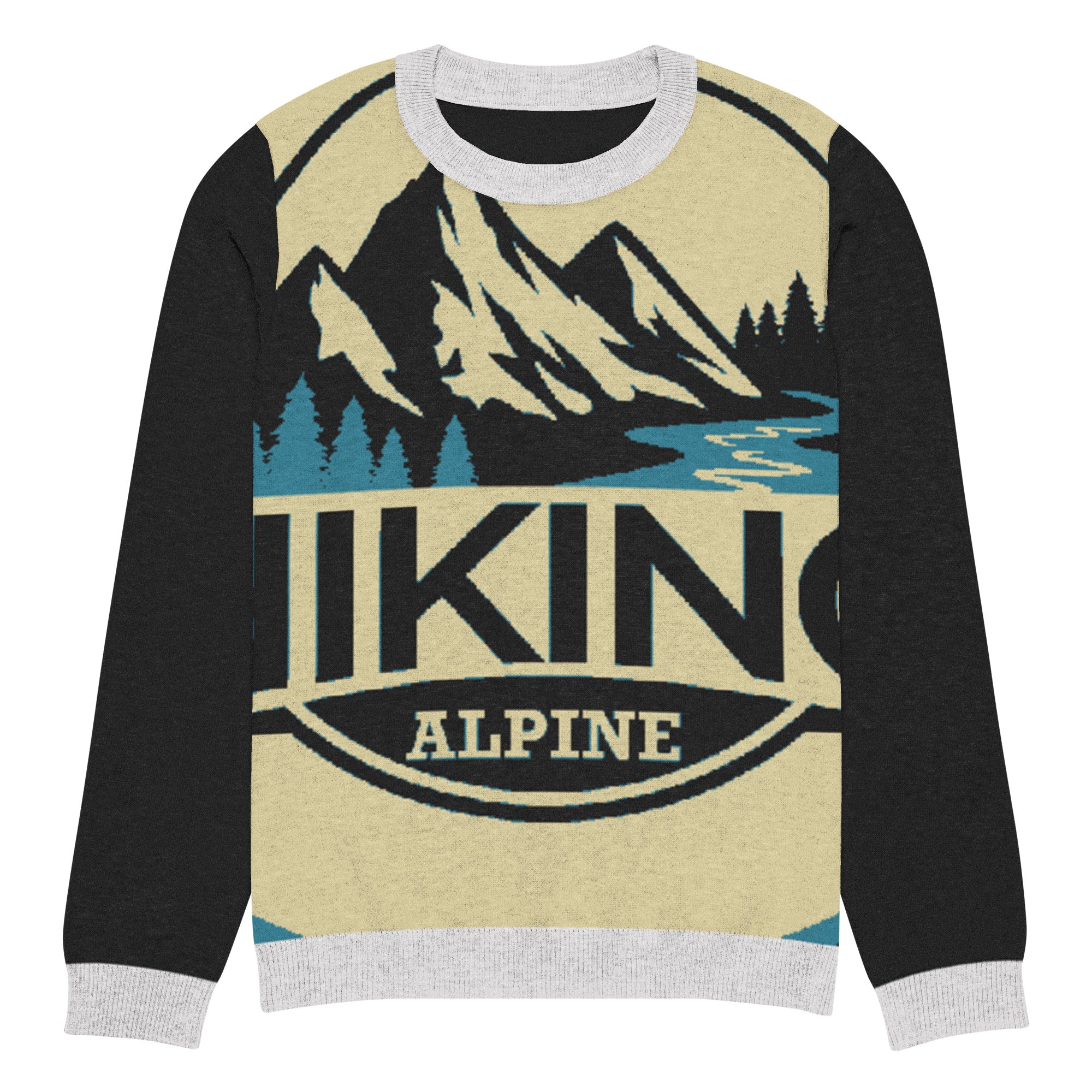 Hiking Alpine Knitted crew neck sweater - Image 9