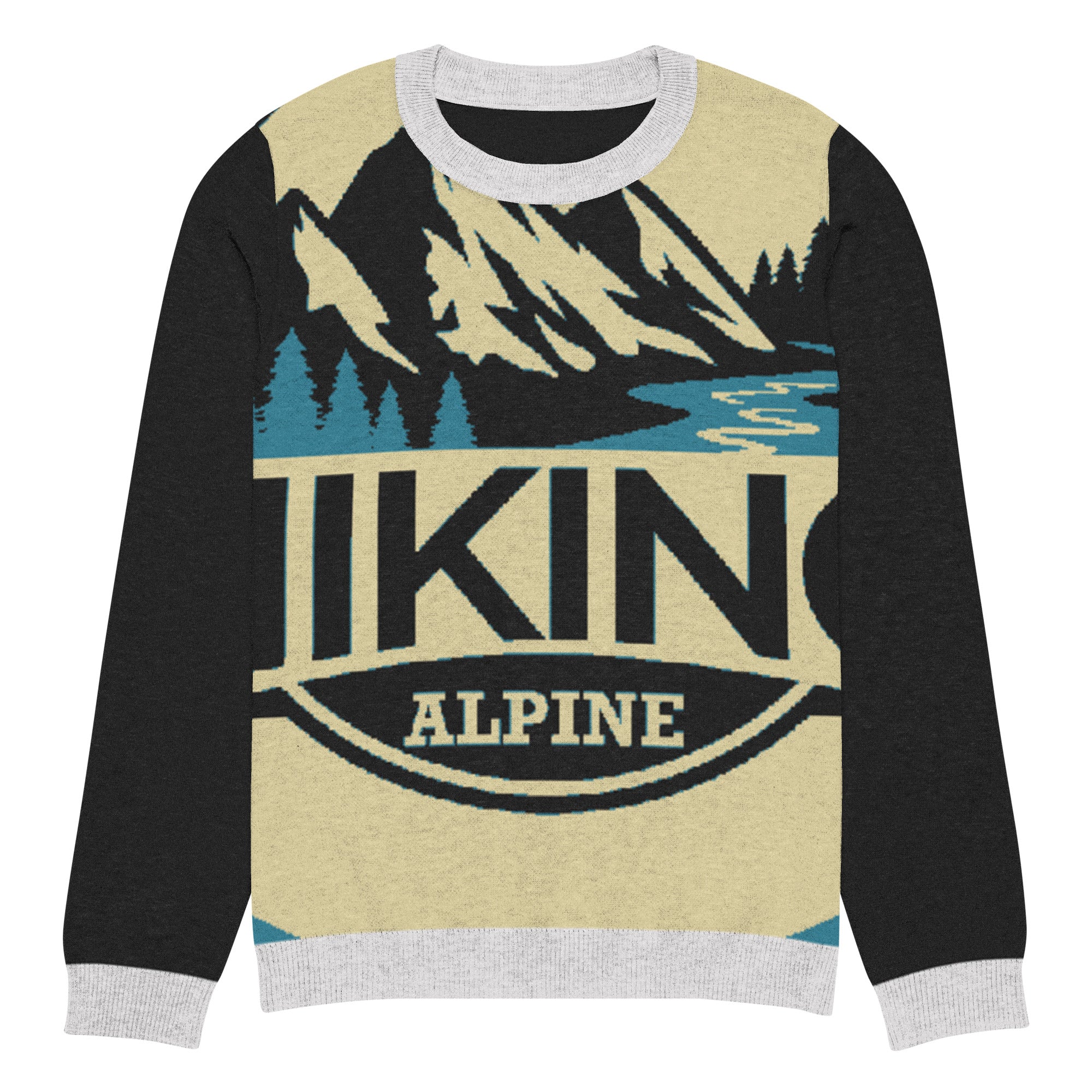 Hiking Alpine Knitted crew neck sweater - Image 5