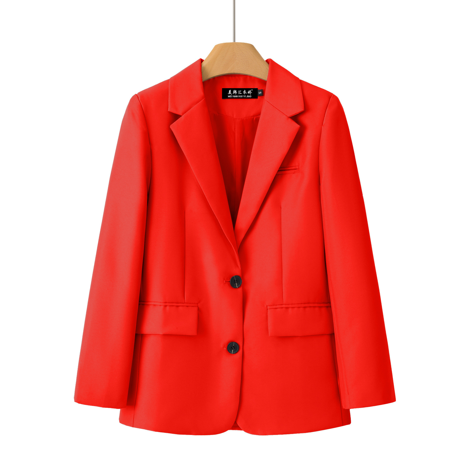 New Womens Casual Chic Plaid Coat - Image 6