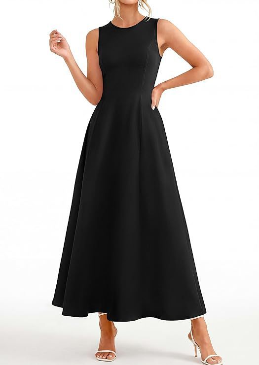 Womens Slim-Fit Long Casual Vest Dress - Image 9